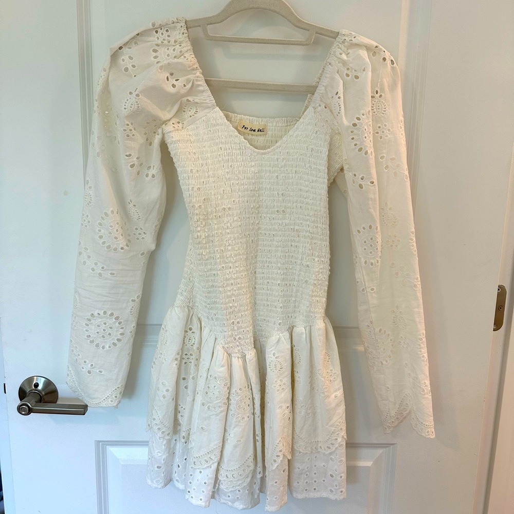 Hudson and Bailey white summer dress size small